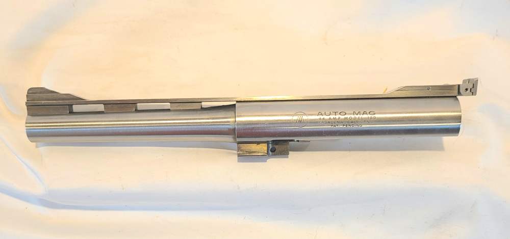 Auto Mag Model 180 6.5" Vent Rib Barrel Assembly 44 AMP Pasadena Automag-img-1
