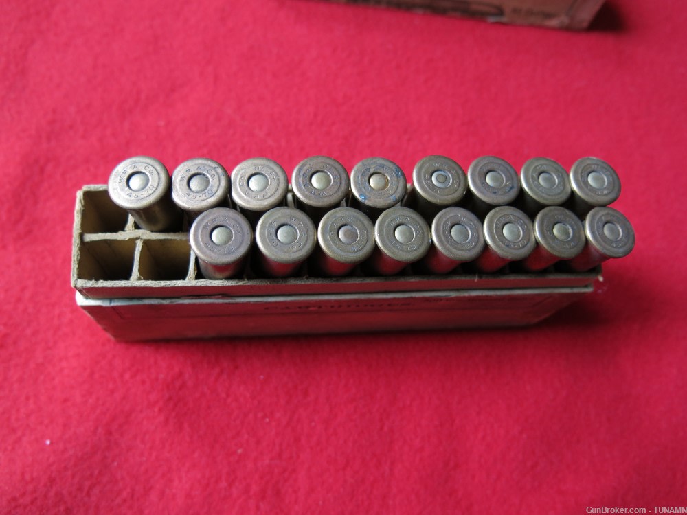 Winchester 45-70 Extra Heavy Solid Head 500 Grs Grooved Bullet 17 Rounds -img-7