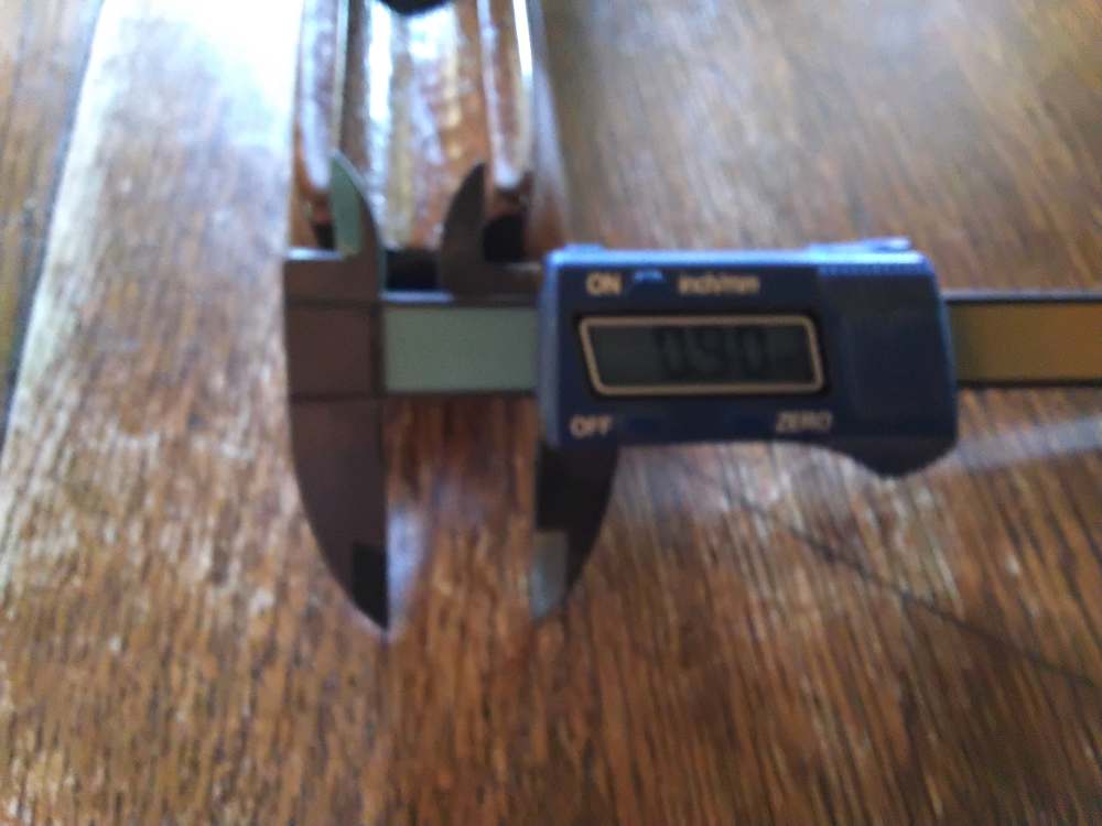 Remington 1100 Forearm Stock, 20ga 0.90" has repairable crack, 11 5/8" -img-14
