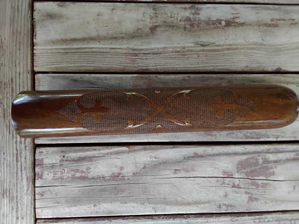 Remington 1100 Forearm Stock, 20ga 0.90" has repairable crack, 11 5/8" -img-2