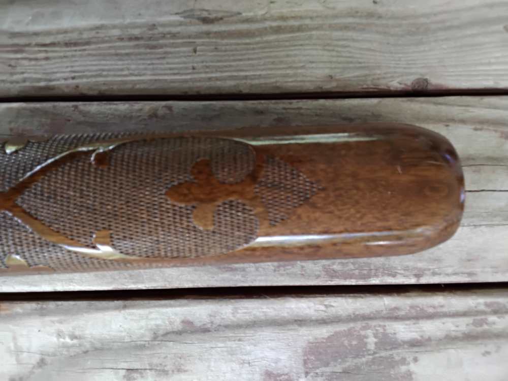 Remington 1100 Forearm Stock, 20ga 0.90" has repairable crack, 11 5/8" -img-4