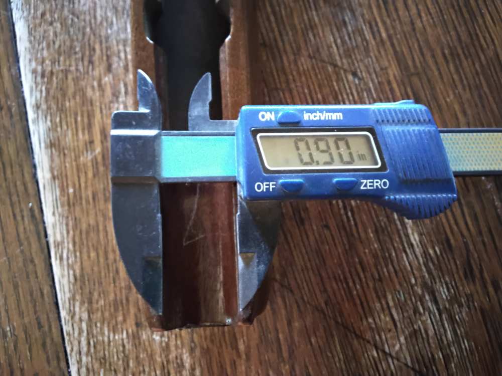 Remington 1100 Forearm Stock, 20ga 0.90" has repairable crack, 11 5/8" -img-15