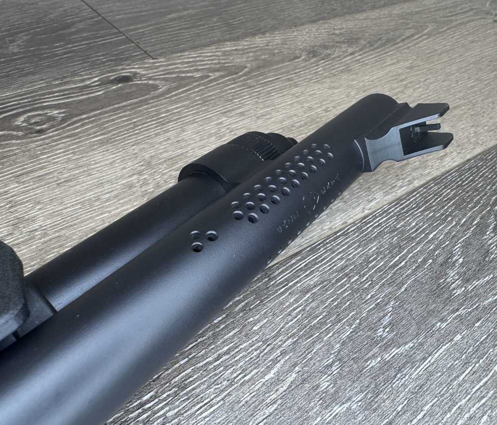 Mossberg / Vang Comp 590 Delux 12 Ga, Aridus Industries QD Carrier, Ported-img-4