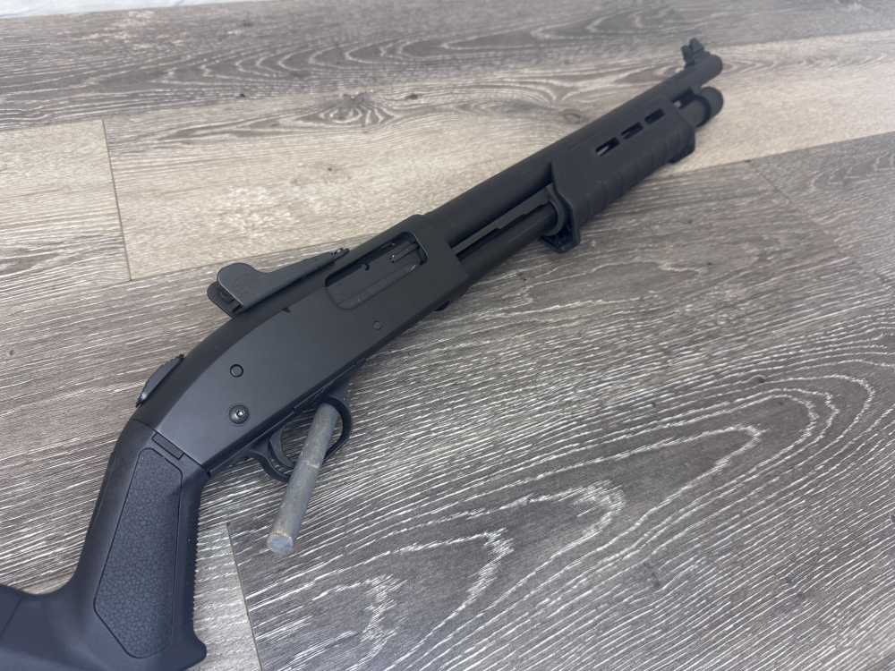 Mossberg / Vang Comp 590 Delux 12 Ga, Aridus Industries QD Carrier, Ported-img-3