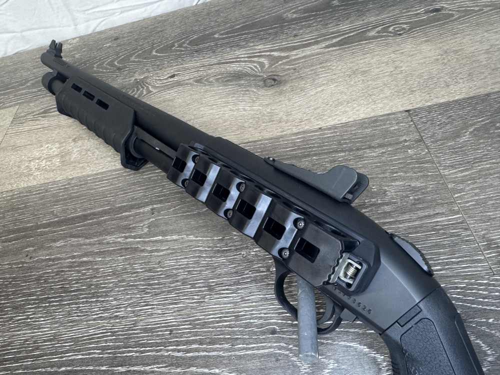 Mossberg / Vang Comp 590 Delux 12 Ga, Aridus Industries QD Carrier, Ported-img-0