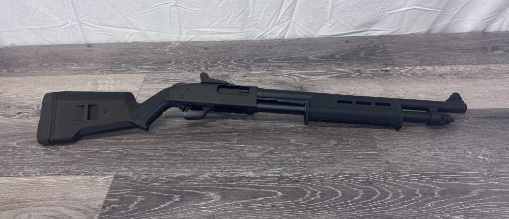 Mossberg / Vang Comp 590 Delux 12 Ga, Aridus Industries QD Carrier, Ported-img-1