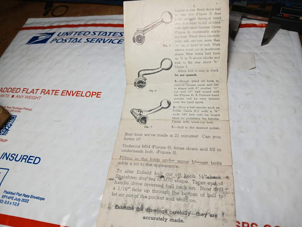 P-2106 BUEHLER RIFLE BOLT BENDING BLOCKS W/BOX & INSTRUCTIONS-img-6