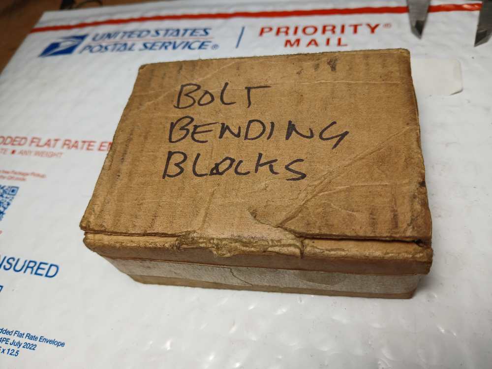 P-2106 BUEHLER RIFLE BOLT BENDING BLOCKS W/BOX & INSTRUCTIONS-img-7