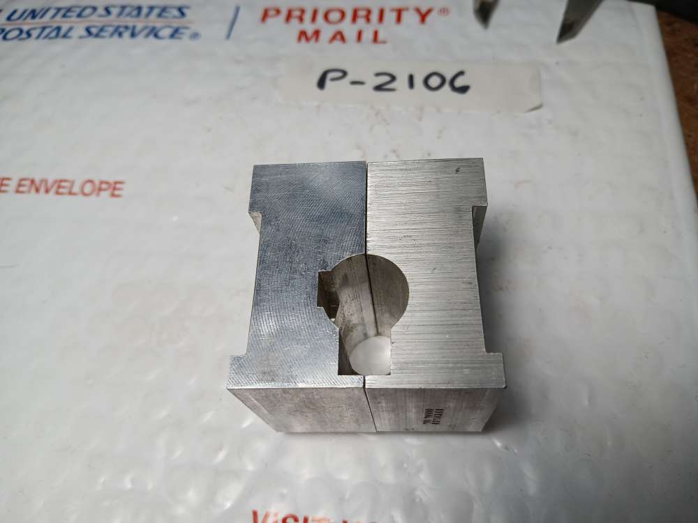 P-2106 BUEHLER RIFLE BOLT BENDING BLOCKS W/BOX & INSTRUCTIONS-img-3