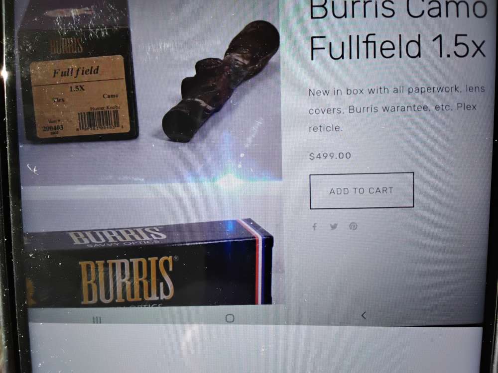 Burris Fullfield 1.5X Plex Camo Scope-img-5