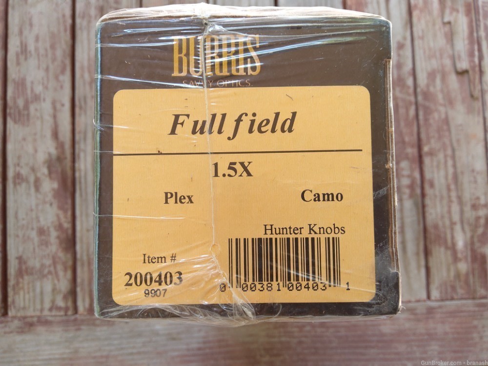 Burris Fullfield 1.5X Plex Camo Scope-img-1