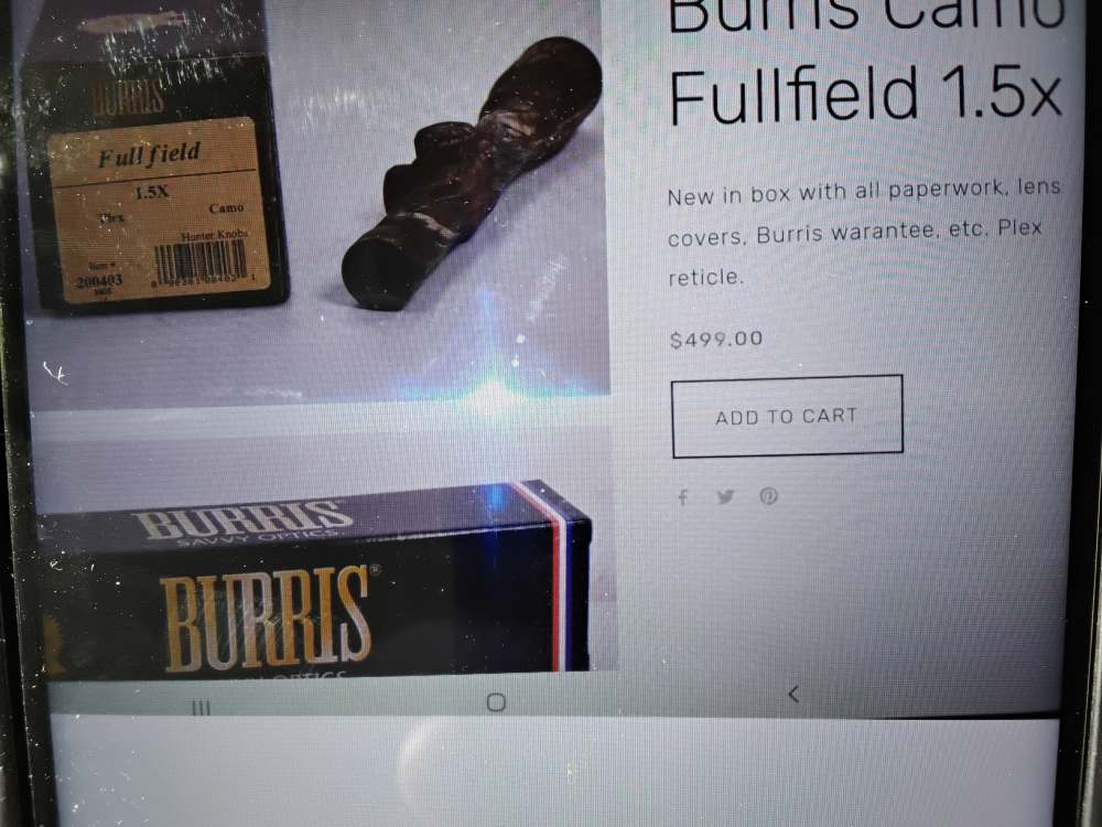 Burris Fullfield 1.5X Plex Camo Scope-img-6
