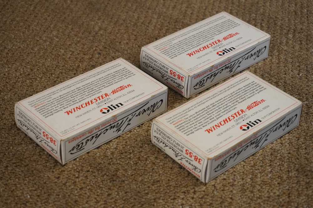 Oliver Winchester Commemorative 38-55 win Ammo Ammunition 1 Box of 20-img-3