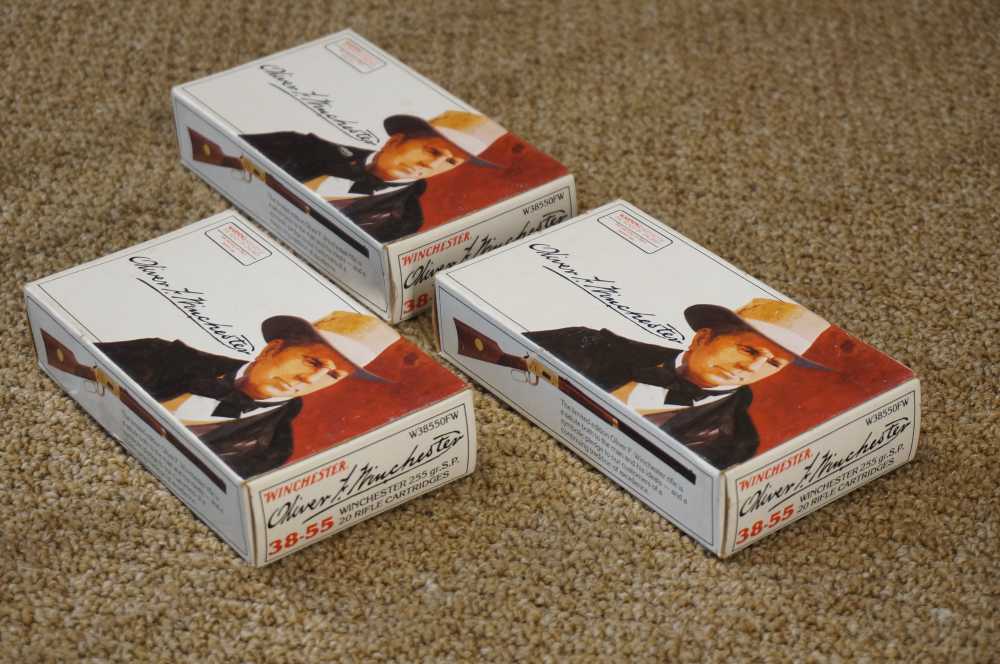 Oliver Winchester Commemorative 38-55 win Ammo Ammunition 1 Box of 20-img-2