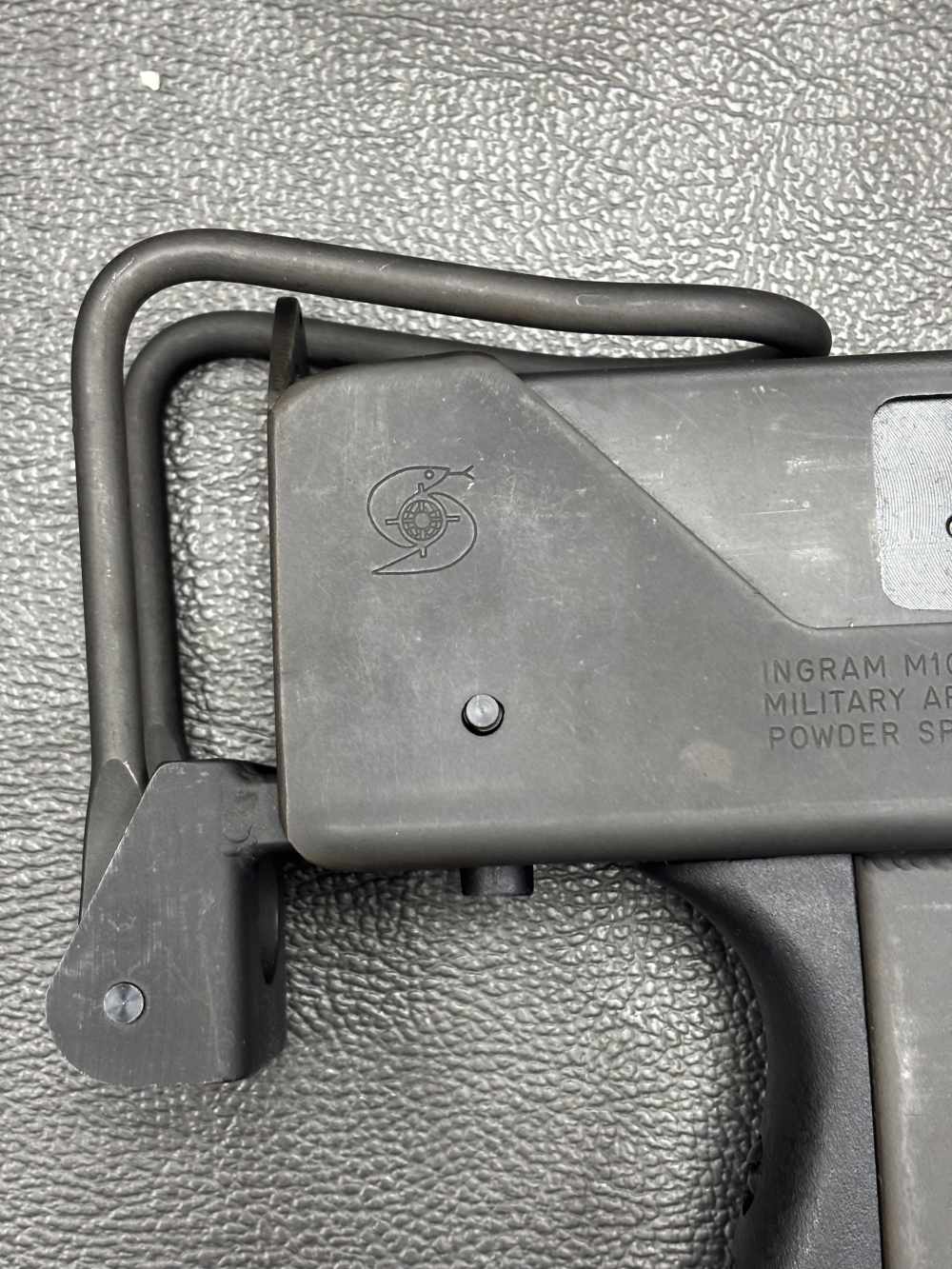  NFA INGRAM MAC 10 45 ACP POWDER SPRINGS MACHINE GUN W/ SUPPRESSOR-img-12