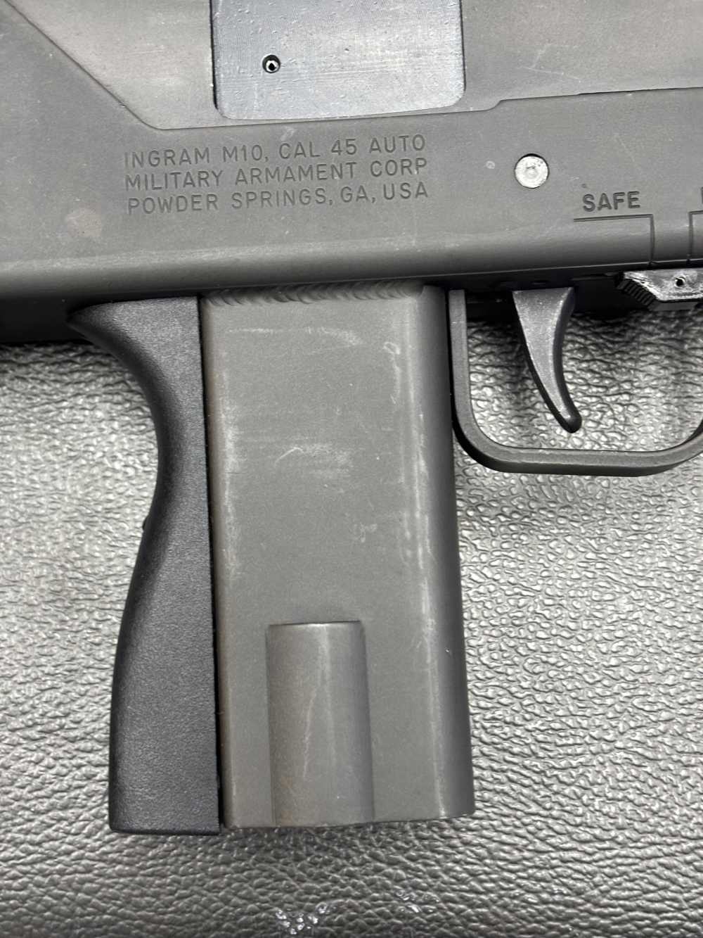  NFA INGRAM MAC 10 45 ACP POWDER SPRINGS MACHINE GUN W/ SUPPRESSOR-img-11