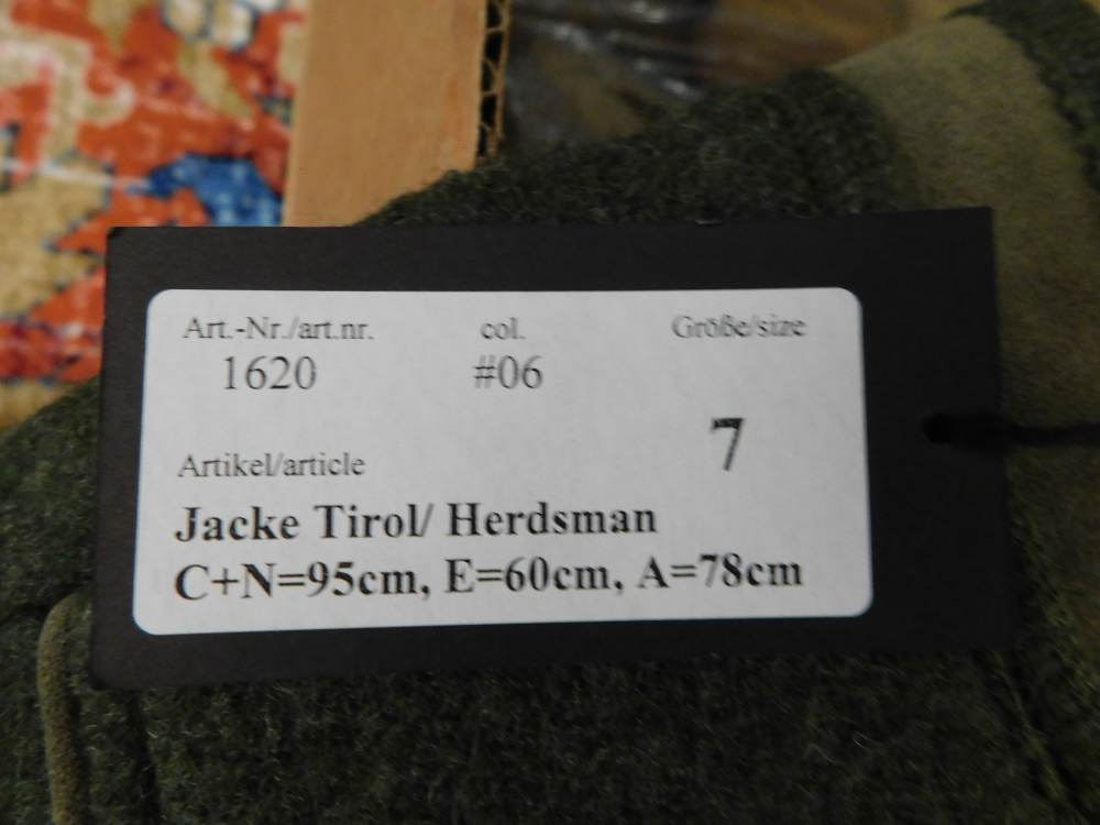 Dachstein Woolwear 100% Austrian Wool Herdsman Jacket (Green)-img-2