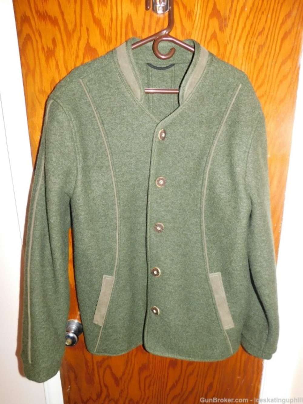 Dachstein Woolwear 100% Austrian Wool Herdsman Jacket (Green)-img-5