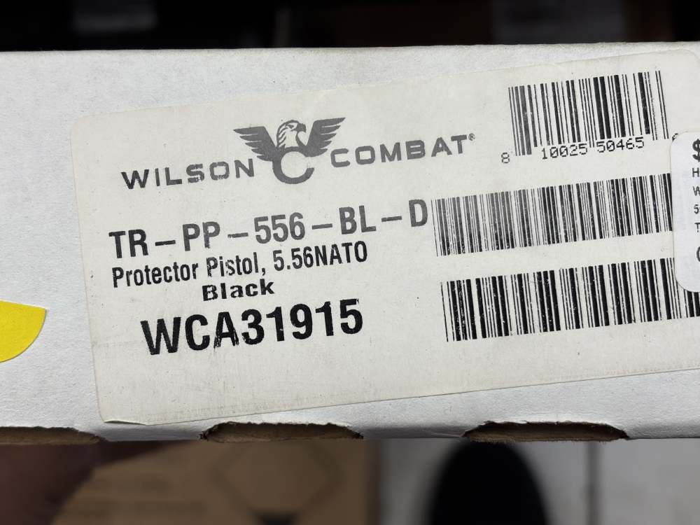 WILSON COMBAT PROTECTOR 5.56 PISTOL W/ BRACE. NO RESERVE -img-9