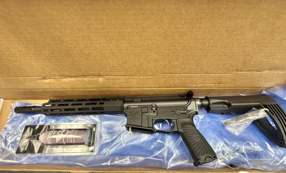 WILSON COMBAT PROTECTOR 5.56 PISTOL W/ BRACE. NO RESERVE -img-0