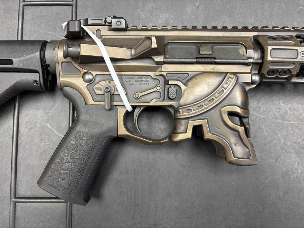 NIB SPIKES TACTICAL “SPARTAN”  BRONZE AR-15 5.56 RIFLE. NO RESERVE -img-8