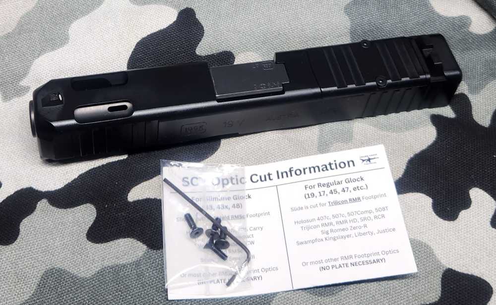 Glock G19 Gen 5 9MM "V" Series  RMR ready Optic  SCT Custom Ported-img-2