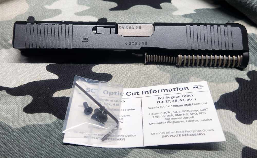 Glock G19 Gen 5 9MM "V" Series  RMR ready Optic  SCT Custom Ported-img-1
