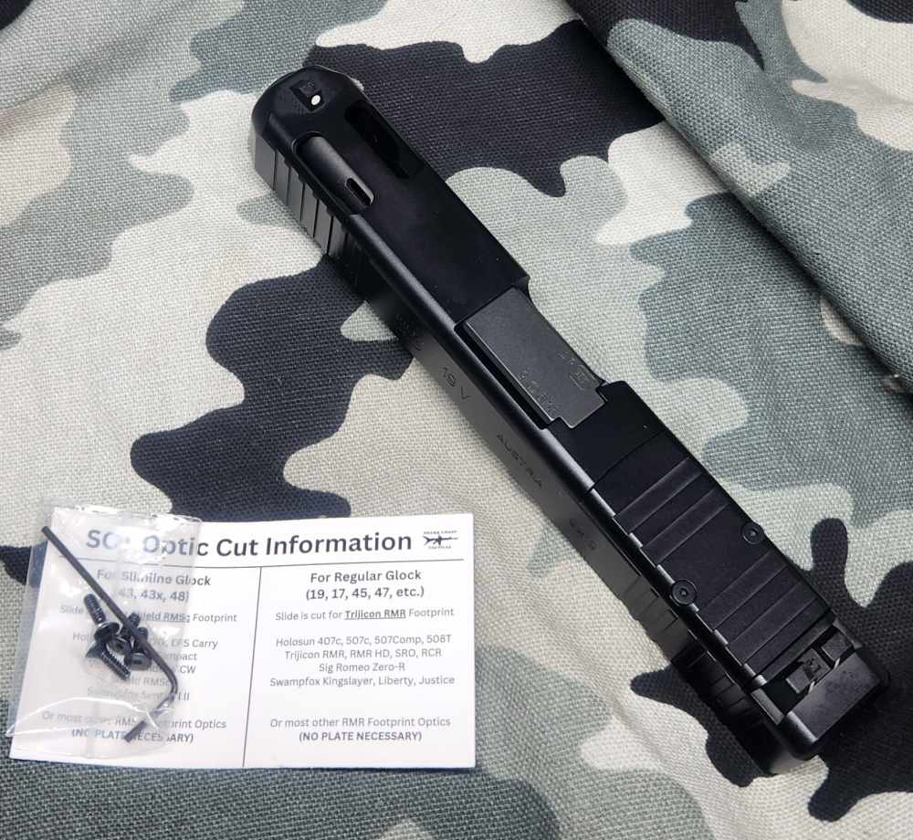 Glock G19 Gen 5 9MM "V" Series  RMR ready Optic  SCT Custom Ported-img-4