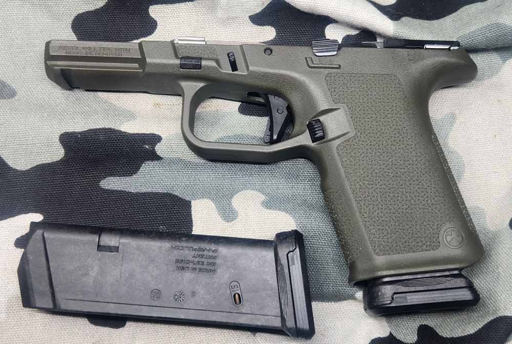 Ruger RXM Complete Frame Glock 19 SWAP 9MM  2-15rnd mags  ODG New-img-0
