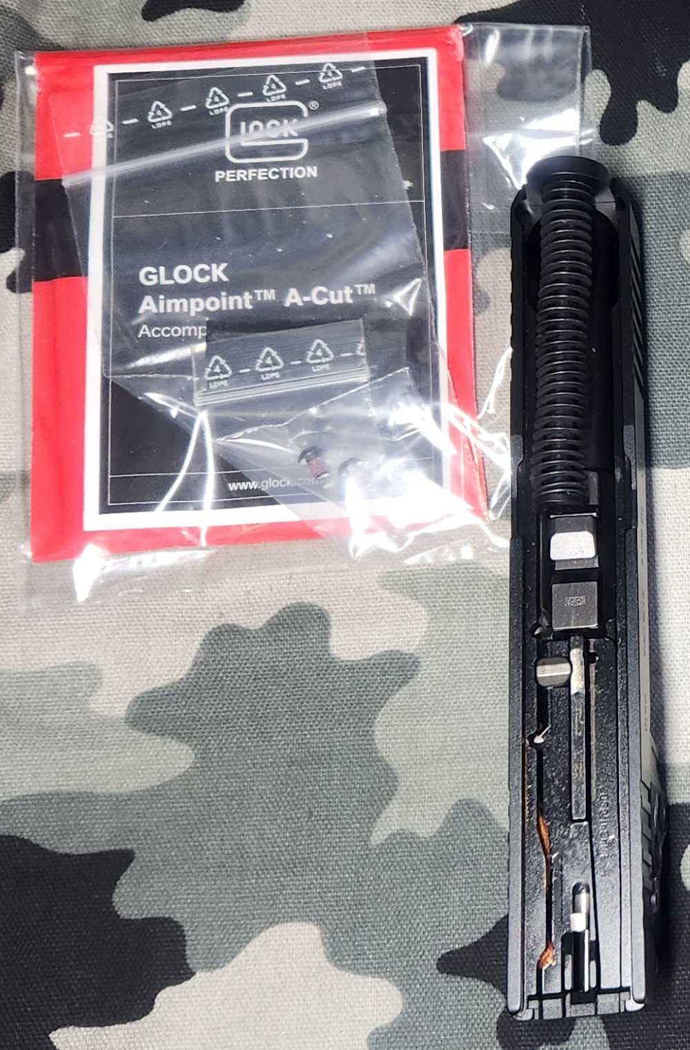 Glock 19 Gen 6 Aimpoint COA 9MM Complete Slide Optic Included New-img-2