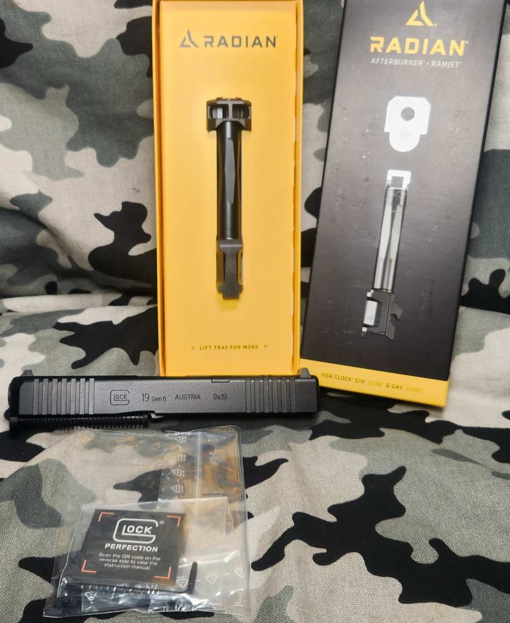 Glock 19/45 Gen 6 Complete Slide Optic Ready Afterburner & Ramjet Included-img-2