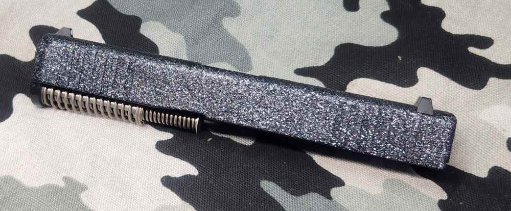 Glock G45 Complete slide 9MM Black Custom Finish  Discontinued -img-1