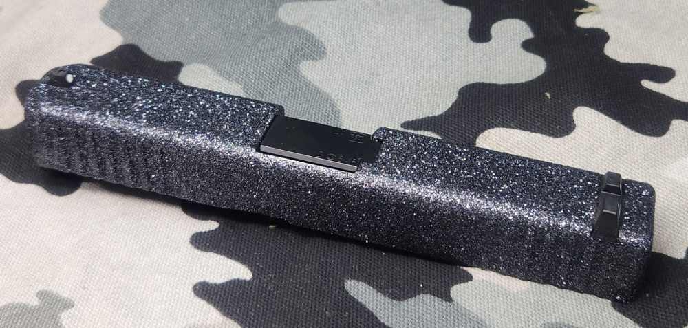 Glock G45 Complete slide 9MM Black Custom Finish  Discontinued -img-3