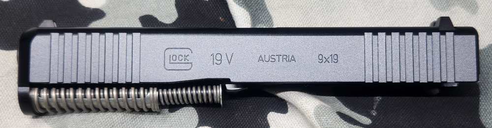 Glock G19 9MM "V Series" Complete Slide OEM New-img-0