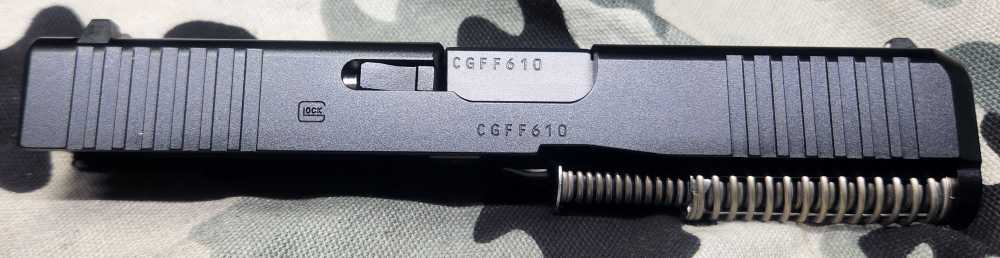 Glock G19 9MM "V Series" Complete Slide OEM New-img-1