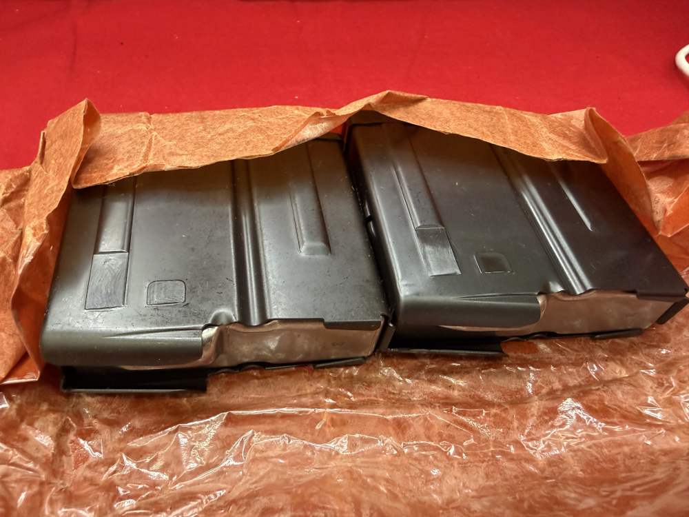 RARE! 2 - HK 770 SL7 10rd Magazines NEW in HK WAX Shipping Paper #SO230-img-2