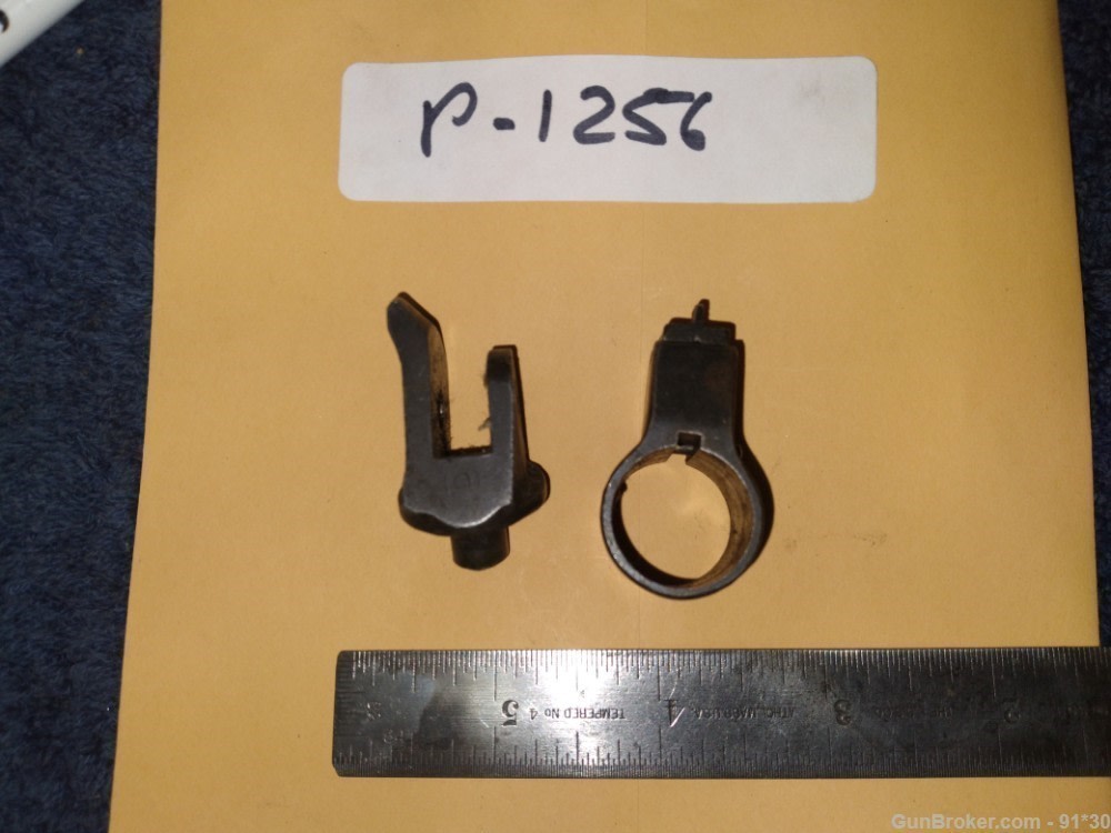UNKNOWN MILITARY HEAVY MACHINE GUN (?)  SIGHT LOT  P-1256A-img-1