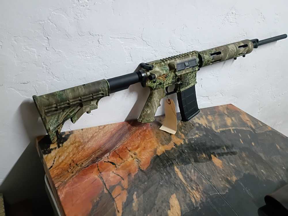 Remington R-15 VTR .223 Camo semi auto rifle fluted barrel VERY HARD TO F-img-9