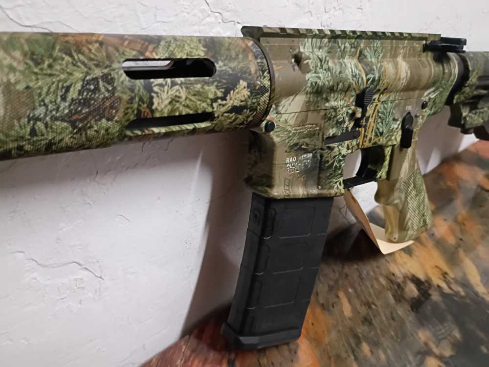 Remington R-15 VTR .223 Camo semi auto rifle fluted barrel VERY HARD TO F-img-6