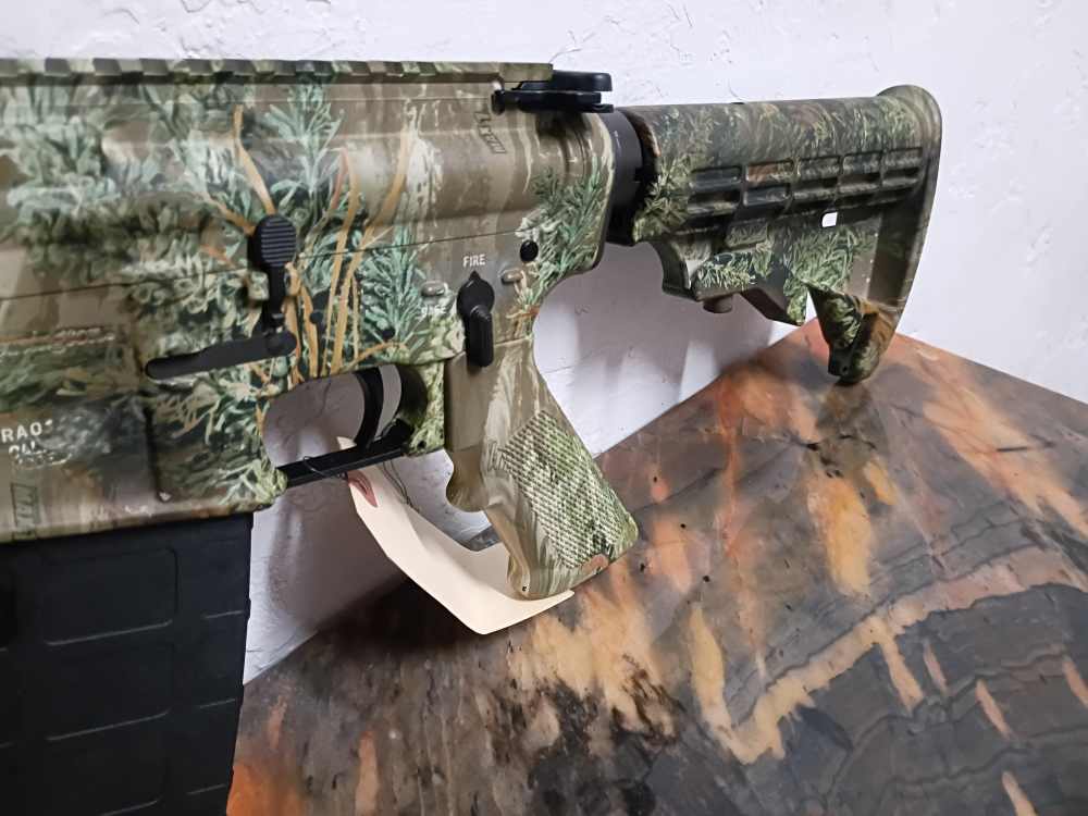 Remington R-15 VTR .223 Camo semi auto rifle fluted barrel VERY HARD TO F-img-7