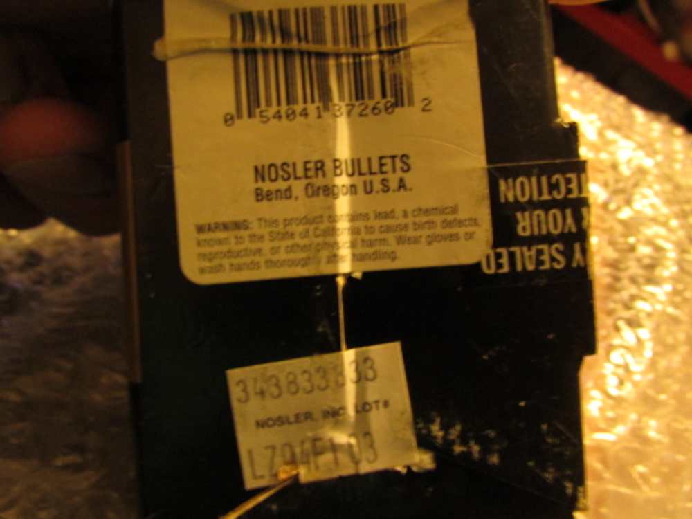 260 Grain Nosler Ballistic Tip .375 Bullets Box 40-img-3