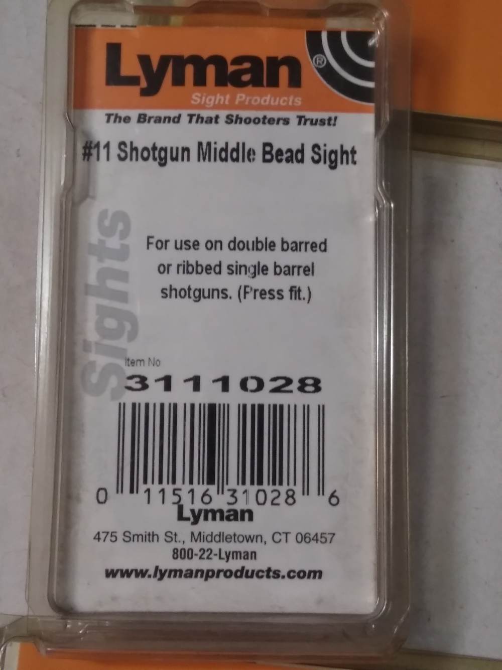 Lyman #11 shotgun middle bead sight (3)-img-2