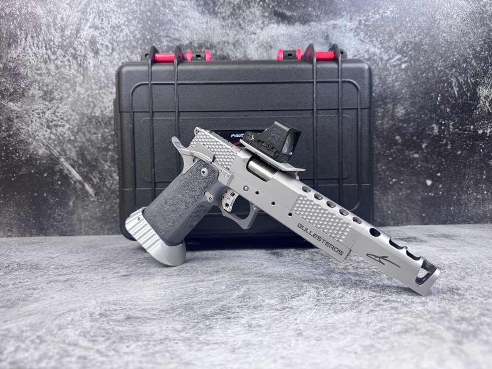 Bul Armory SAS II Bullesteros w/HS 507 Comp 9mm 5.7'' 28+1 Like New In Box-img-1