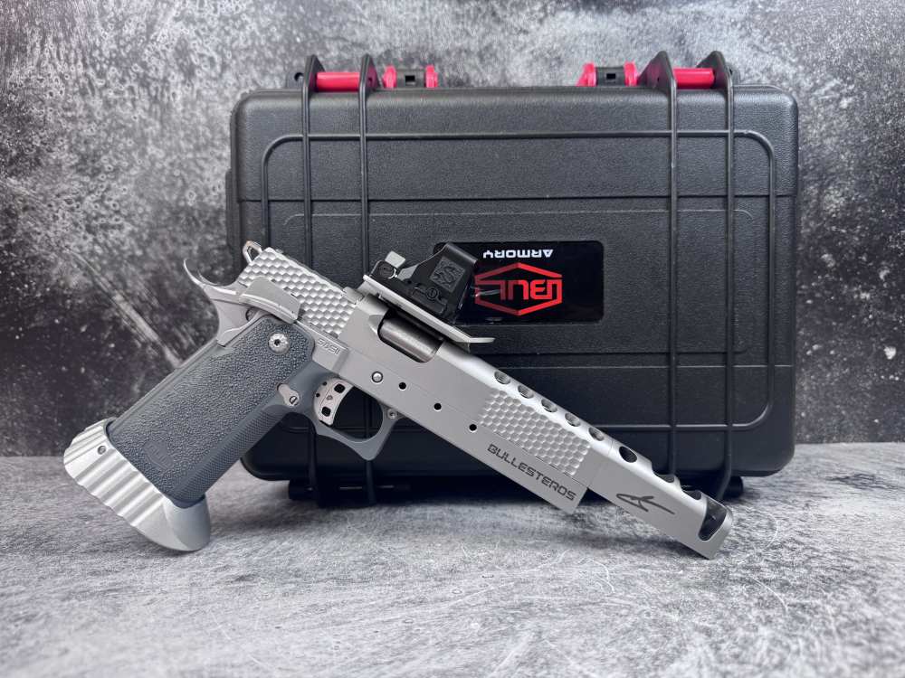 Bul Armory SAS II Bullesteros w/HS 507 Comp 9mm 5.7'' 28+1 Like New In Box-img-6