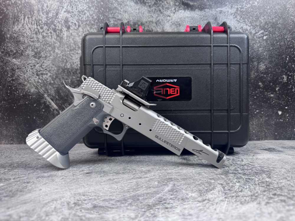 Bul Armory SAS II Bullesteros w/HS 507 Comp 9mm 5.7'' 28+1 Like New In Box-img-2
