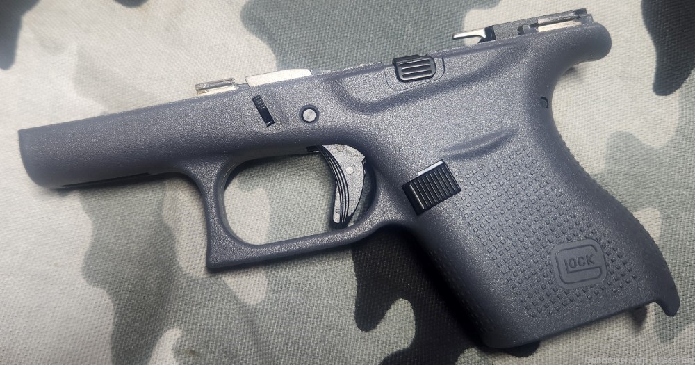 Glock G43 Complete Gray OEM Lower New RARE color-img-1