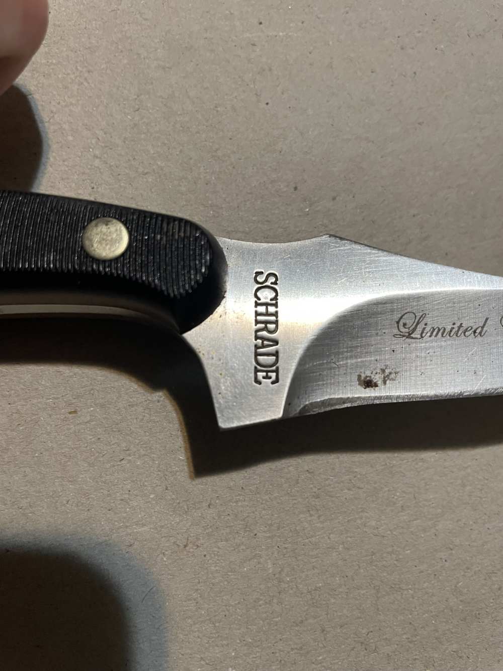 Schrade Old timer fixed blade  limited edition  1520T -img-2