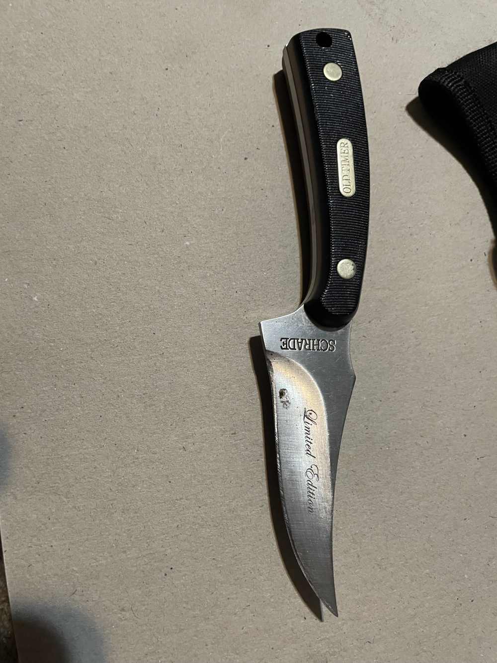 Schrade Old timer fixed blade  limited edition  1520T -img-1
