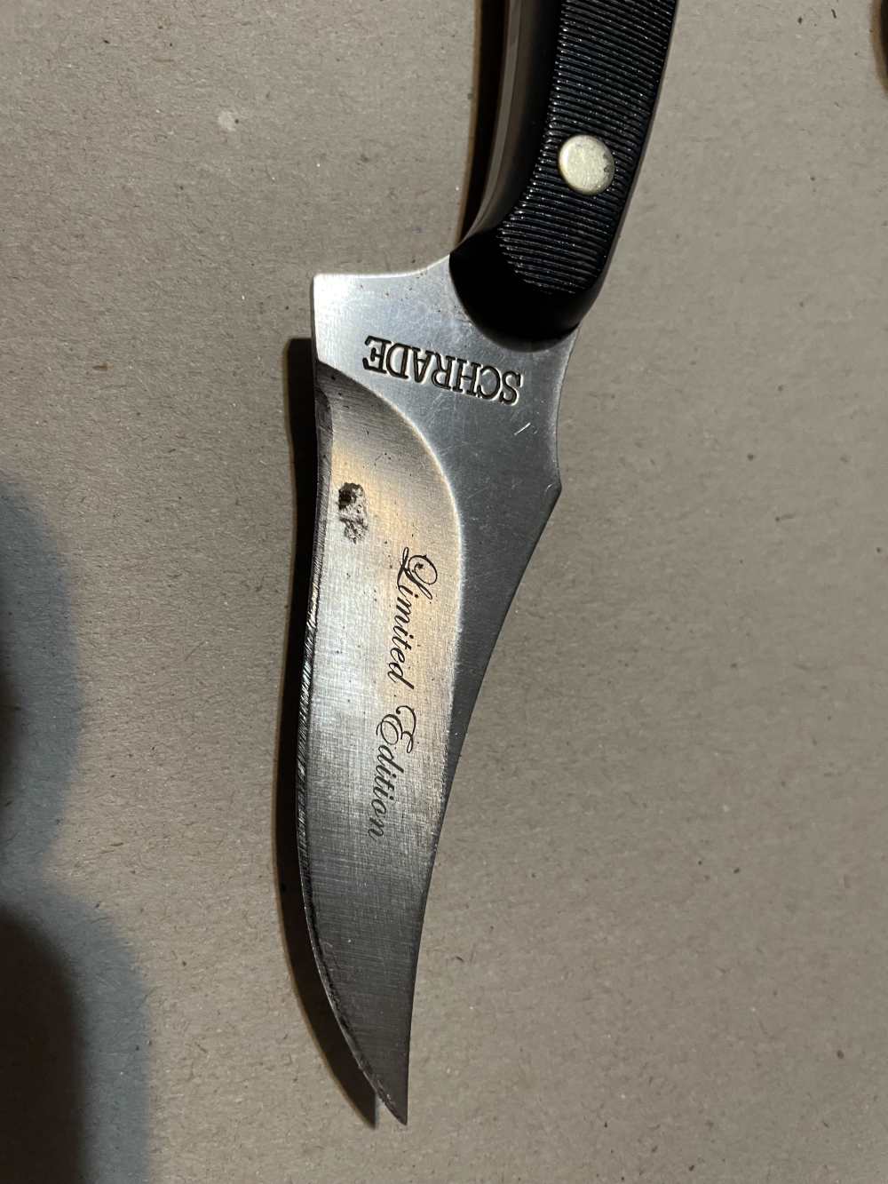 Schrade Old timer fixed blade  limited edition  1520T -img-5