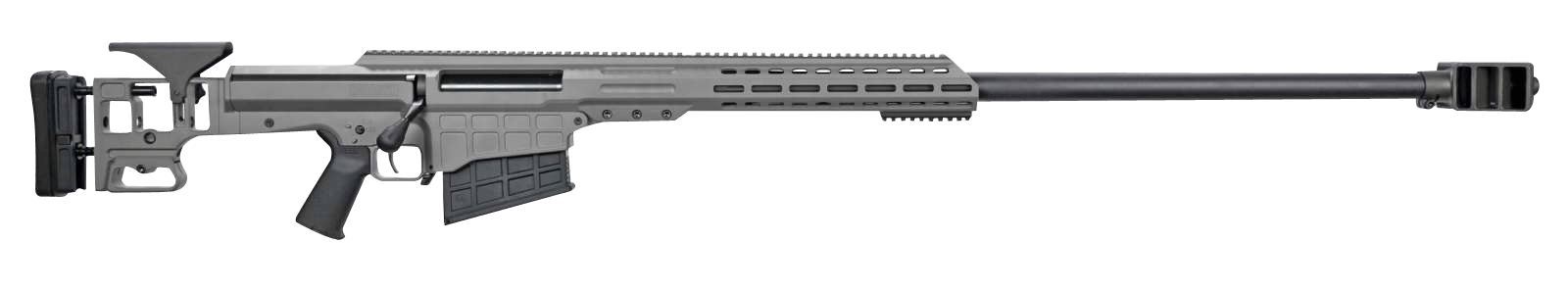 Barrett MRAD 416 Barret 10+1 36 Fluted Barrel, Tungsten Gray, M-Lok Rail, F-img-0